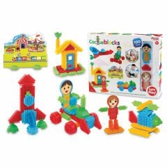 Eğitici Kaktüs Blok Lego (100 Parça)