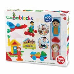 Eğitici Kaktüs Blok Lego (100 Parça)