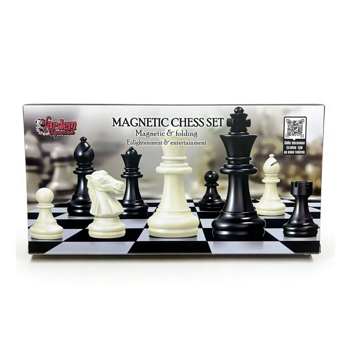 VRD10664 MIKNATISLI KATLANABİLİR SATRANÇ SET
