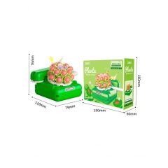 JK2718 JAKİ ÇİÇEKLİ TELEFON 189 PARÇA BLOCK OYUNCAK