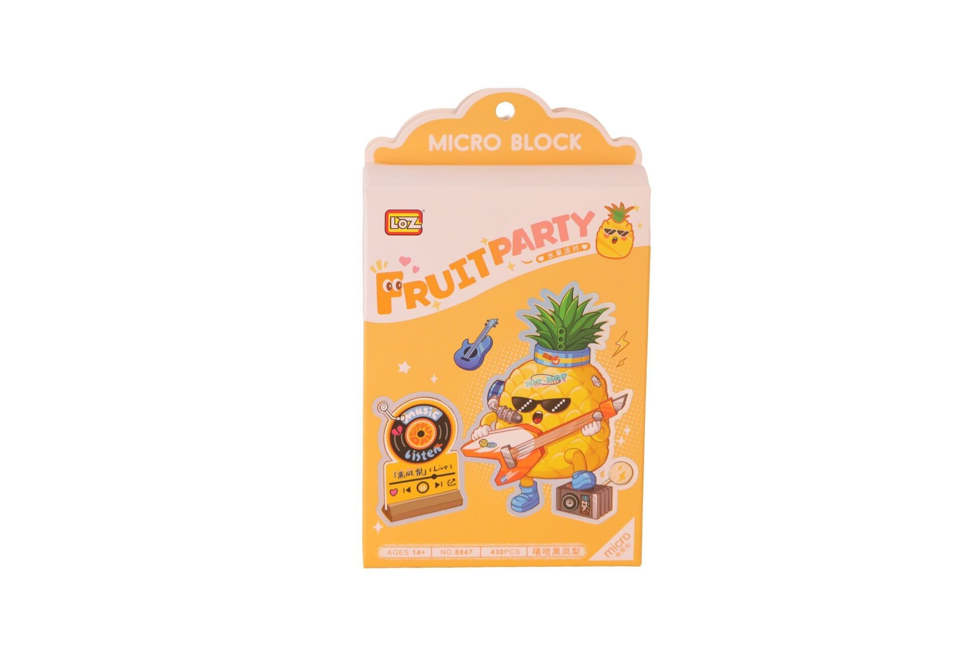 LZ-8847 LOZ ANANAS 430 PARÇA BLOCK OYUNCAK