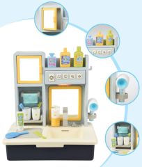 Eğitici Sesli Ve Müzikli Modern Banyo Dolabı mavi