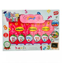 Sesli Eğitim Halısı mavi