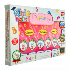 Sesli Eğitim Halısı mavi