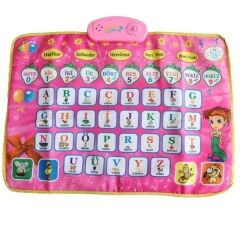 Sesli Eğitim Halısı pembe