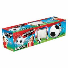 Futbol Set Tek Kale Maç Seti Fileli Kale + Top