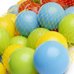 6 cm 100'lü Filede Oyun Havuzu Topları