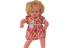 0073 60 CM DOLGU GÖVDELİ SAÇLI BÜYÜK BEBEK