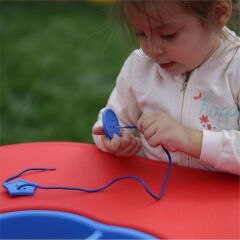 İpli Geometrik Düğmeler 96 Parça Kutulu