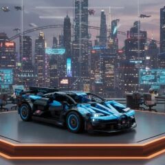 C51302W CADA BLUE FLAME SPECTER 421 PARÇA BLOCK OYUNCAK