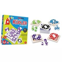 Renkli Küpler Görsel Hafıza Oyunu Qbitz