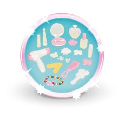 Sihirli Aynalı Kelebek Makyaj Masası Sesli ve Işıklı