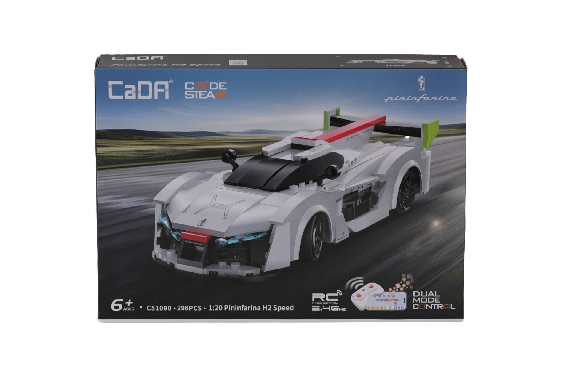 C51090W CADA PİNİNFARİNA-H2 SPEED 296 PARÇA BLOCK OYUNCAK