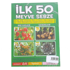 İlk 50 Meyve Sebze 12 Ay + Zeka Kartları