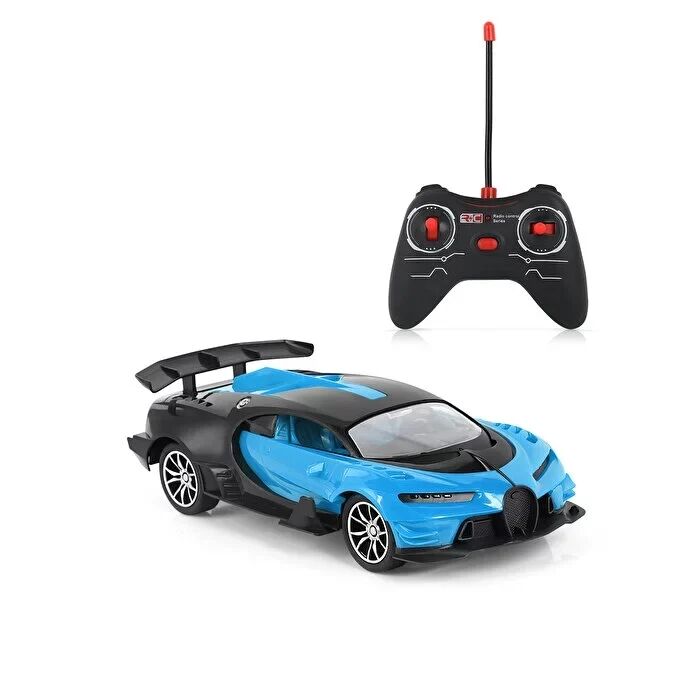 Şarjlı Uzaktan Kumandalı Bugatti 1:16 mavi