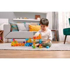 MEGA BLOKS® Müzikli Alfabe Treni 50 parça +1 yaş
