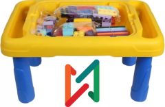Yaratıcı Bi-blocks ve Aktivite Masa Seti