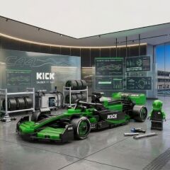 C55082W KICK SAUBER F1 TEAM C45-2025 348 PARÇA OYUNCAK