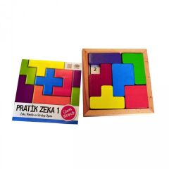 Pratik Zeka 1 Ahşap Zeka Oyunu