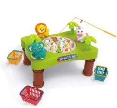 Hayvanat Bahçesi Balık Tutma Oyunu Seti Masalı Müzikli