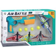 Oyuncak Uçak Ve Top Atan Tabanca