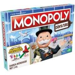 Monopoly Dünya  Turu Aile Kutu Oyunu