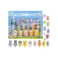 BLUEY 19116 Bluey Ultimate Aile ve Arkadaş 18li Figür Set