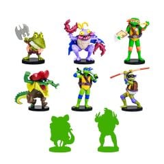 PMI NT2070 Ninja Turtles Toppeez 8li Figür Set Asorti