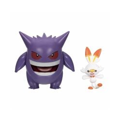 POK PKW2548 Pokemon Battle 2li Figür - Gengar Scorbunny