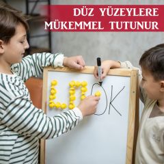 Vakum Molekül 50 Parça Yapı Taşları Fidget Duyusal Eğitici Oyuncak Squigz Lego