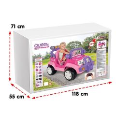 Pilsan Oyuncak Queen 12V Uzaktan Kumandalı Akülü Araba