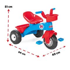 Pilsan Atom İlk Bisikletim Sepetli