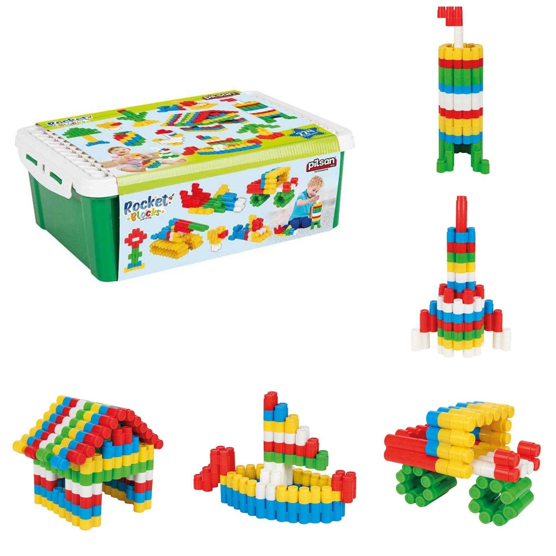 Pilsan Oyuncak Rocket Bloklar 224 Parça