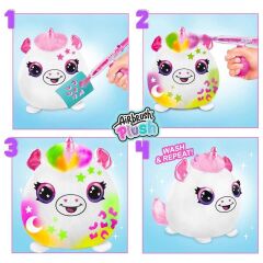45523 Airbrush Peluş Neon Boyama Seti -Sunman